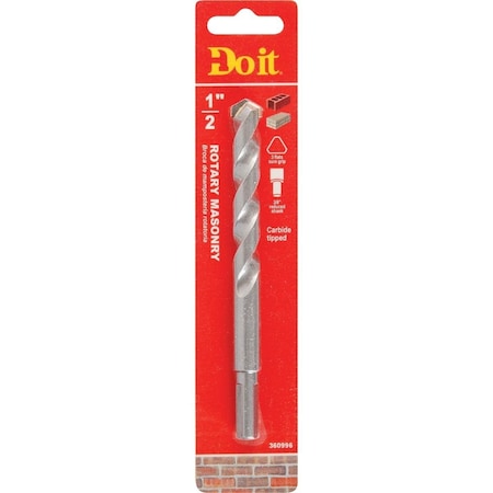 All-Source 1/2 In. x 6 In. Rotary Masonry Drill Bit 260931DB